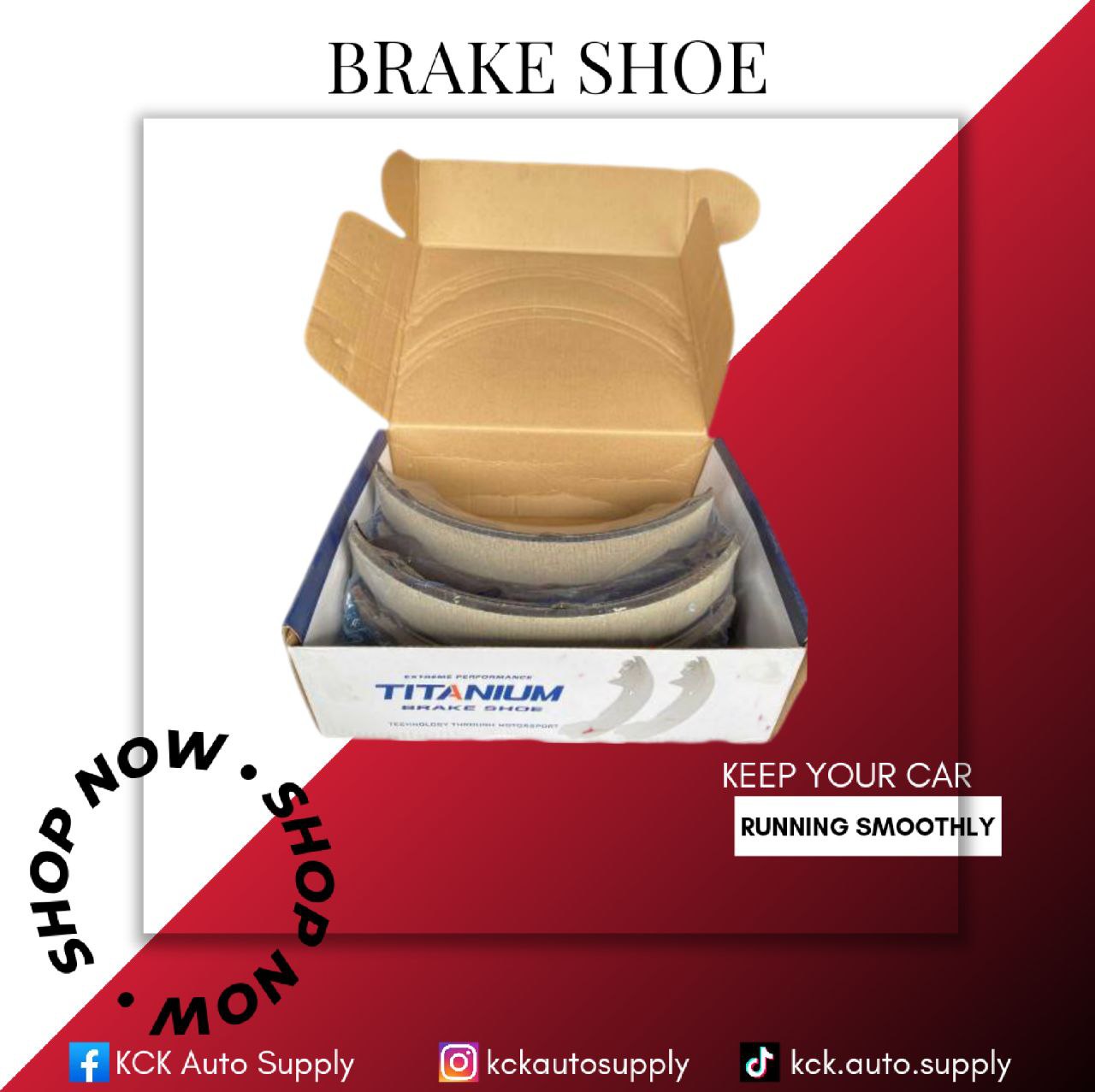 Titanium Brake Shoe