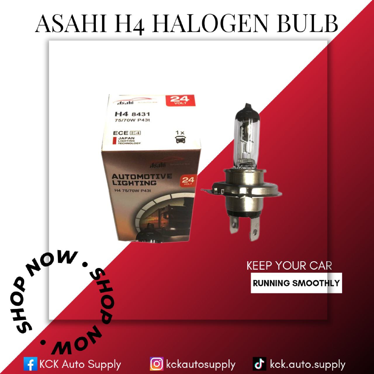 Asahi H4 Halogen Bulb