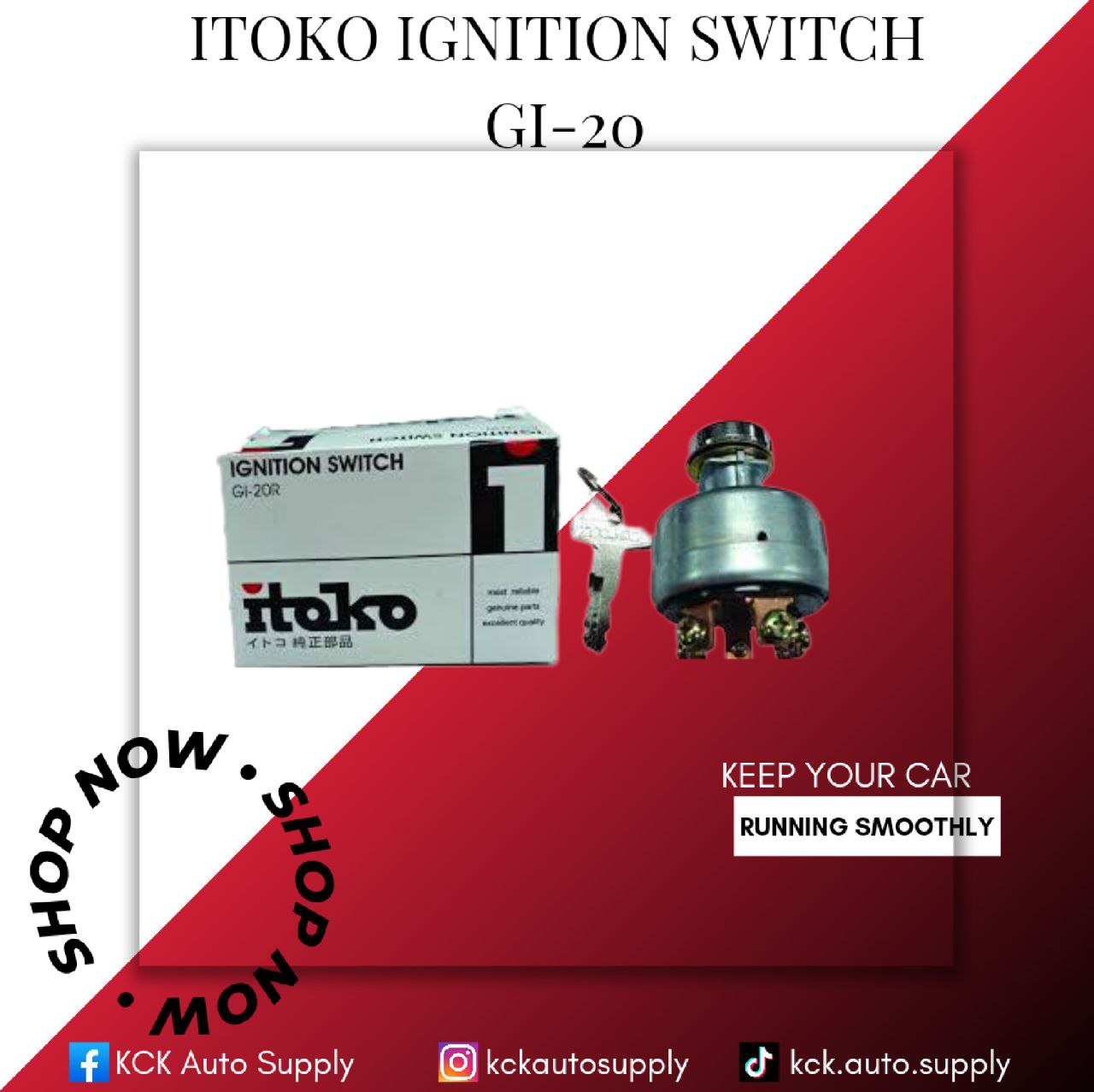 Itoko Ignition Switch G1-20